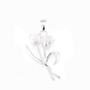 GoudWijzer Hanger Tulpenboeket Zilver